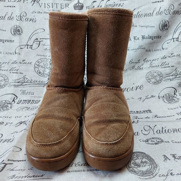 BearPaw Women's Elle Short Hickory Water Resistant Winter Boots - Picture 5 of 11